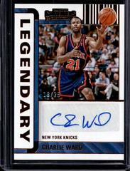 Charlie Ward [Bronze] #LC-CWD Basketball Cards 2022 Panini Contenders Legendary Autographs Prices