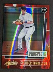 Spencer Torkelson [Red] #P-8 Baseball Cards 2021 Panini Absolute Prospects Prices