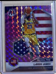 LeBron James [Purple Mosaic] Basketball Cards 2020 Panini Mosaic Prices