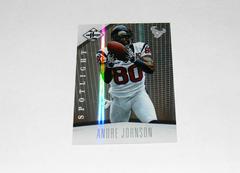 Andre Johnson [Silver Spotlight] #39 Football Cards 2012 Panini Limited Prices
