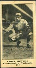 Chief Meyers Baseball Cards 1916 M101 4 Sporting News Prices