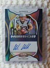 Wes Welker [Bronze] #MS-WW Football Cards 2022 Panini Certified Mirror Signatures Prices