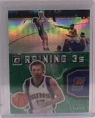 Steve Nash [Green] Basketball Cards 2021 Panini Donruss Optic Raining 3s Prices