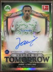 Jamie Leweling [Autograph] Soccer Cards 2021 Topps Chrome Bundesliga Heroes of Tomorrow Prices