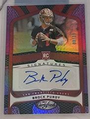 Brock Purdy [Purple] #RS-BP Football Cards 2022 Panini Certified Rookie Signatures Prices