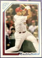 Albert Pujols [Blue] #MS-11 Baseball Cards 2022 Topps Gallery Masterstrokes Prices