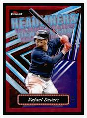 Rafael Devers [Red] #FH-8 Baseball Cards 2023 Topps Finest Headliners Prices