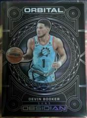 Devin Booker [Purple] #13 Basketball Cards 2022 Panini Obsidian Orbital Prices