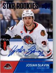 Josiah Slavin [Autograph] Hockey Cards 2021 Upper Deck AHL Prices