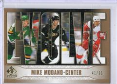 Mike Modano [Gold] Hockey Cards 2020 SP Signature Edition Legends Evolve Prices