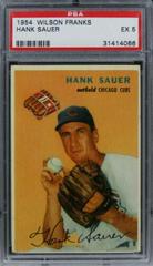 Hank Sauer Baseball Cards 1954 Wilson Franks Prices