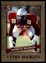 MARKCO MADDOX #20 Football Cards 1996 Ultra Rookies Prices