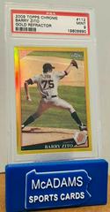 Barry Zito [Gold Refractor] #112 Baseball Cards 2009 Topps Chrome Prices