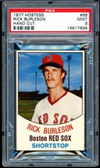 Rick Burleson [Hand Cut] Baseball Cards 1977 Hostess Prices