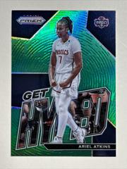 Ariel Atkins [Green] #4 Basketball Cards 2023 Panini Prizm WNBA Get Hyped Prices
