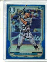 Aaron Judge [Blue Refractor] #50 Baseball Cards 2020 Topps Gypsy Queen Chrome Box Toppers Prices