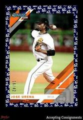 Jose Urena [42 Tribute] #114 Baseball Cards 2019 Panini Donruss Prices