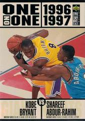 Bryant vs Abdul-Rahim One on One #361 Basketball Cards 1996 Collector's Choice Prices