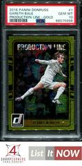 Gareth Bale [Gold] Soccer Cards 2016 Panini Donruss Production Line Prices