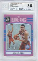 Ben Simmons [Pink] Basketball Cards 2016 Panini Donruss Optic Rookie Kings Prices
