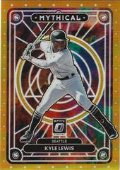 Kyle Lewis [Gold] #MTH-20 Baseball Cards 2022 Panini Donruss Optic Mythical Prices