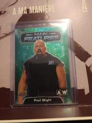 Paul Wight [Green] #MF-27 Wrestling Cards 2022 Upper Deck AEW Main Features Prices