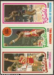 Russell, Hill, Richardson Basketball Cards 1980 Topps Prices