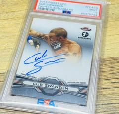Cub Swanson Ufc Cards 2013 Finest UFC Autographs Prices