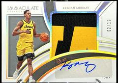 Keegan Murray [Patch Autograph Gold] #37 Basketball Cards 2022 Panini Immaculate Collection Collegiate Prices