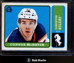 Connor McDavid [Blank Back] #595 Hockey Cards 2018 O-Pee-Chee Prices