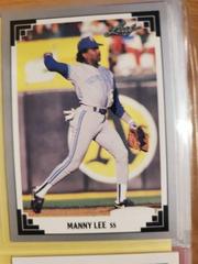 Manny Lee #399 Baseball Cards 1991 Leaf Prices