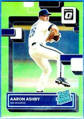 Aaron Ashby [Lime Green] #36 Baseball Cards 2022 Panini Donruss Optic Prices