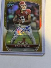 Bryce Young [Autograph Gold] #1 Football Cards 2022 Bowman Chrome University Prices