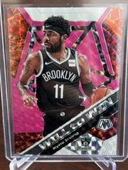 Kyrie Irving [Pink Fluorescent] #3 Basketball Cards 2019 Panini Mosaic Will to Win Prices