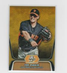 Joe Panik [Gold Refractor] #BPP32 Baseball Cards 2012 Bowman Platinum Prospects Prices