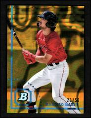 Marcelo Mayer [Gold Lava] #BHPC-133 Baseball Cards 2022 Bowman Heritage Chrome Prospects Prices