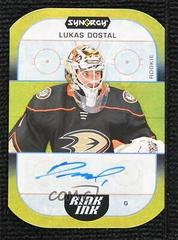 Lukas Dostal Hockey Cards 2022 Upper Deck Synergy Rink Ink Rookie Autographs Prices