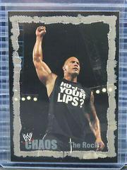 The Rock Wrestling Cards 2004 Fleer WWE Chaos Prices