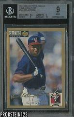 Bo Jackson [Gold Signature] #356 Baseball Cards 1994 Collector's Choice Prices