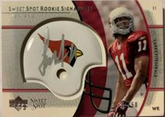 Larry Fitzgerald [Autograph] #289 Football Cards 2004 Upper Deck Sweet Spot Prices