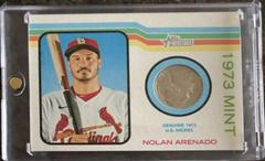 Nolan Arenado [Nickel] #73M-NA Baseball Cards 2022 Topps Heritage 1973 Mint Prices