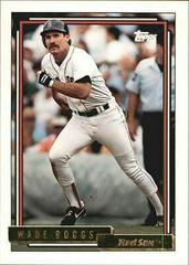 Wade Boggs Baseball Cards 1992 Topps Gold Prices