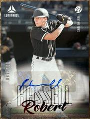 Robert Hassell [Red] #LA-RH Baseball Cards 2021 Panini Chronicles Luminance Autographs Prices