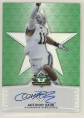 Anthony Barr [Autograph] Football Cards 2014 Leaf Valiant Prices