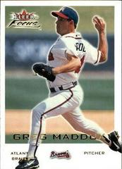 Greg Maddux #47 Baseball Cards 2001 Fleer Focus Prices