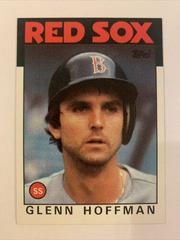 Glenn Hoffman #38 Baseball Cards 1986 Topps Prices