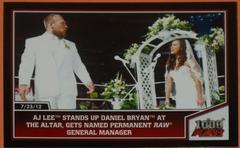 Daniel Bryan Breaks up with AJ Lee [Blue] Wrestling Cards 2013 Topps Best of WWE Prices