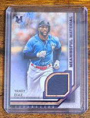Yandy Diaz #MMR-YD Baseball Cards 2023 Topps Museum Collection Meaningful Materials Relics Prices
