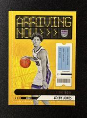 Colby Jones #8 Basketball Cards 2023 Panini Hoops Arriving Now Prices