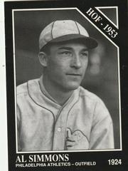 Al Simmons #49 Baseball Cards 1991 Conlon Collection Prices